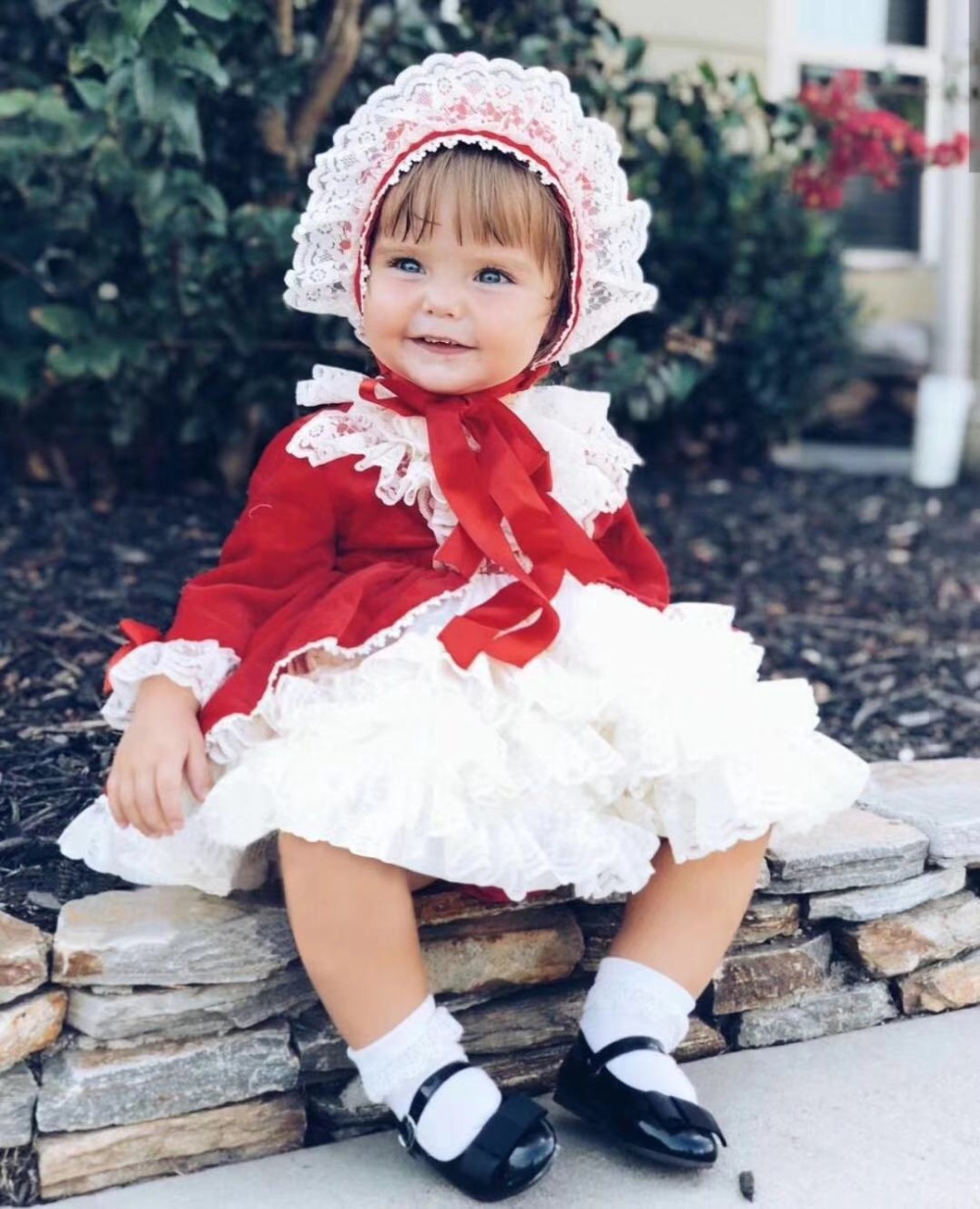 4PCS Baby Girl Autumn Winter S - Baby Clothing Dresser ulasan dan harga
